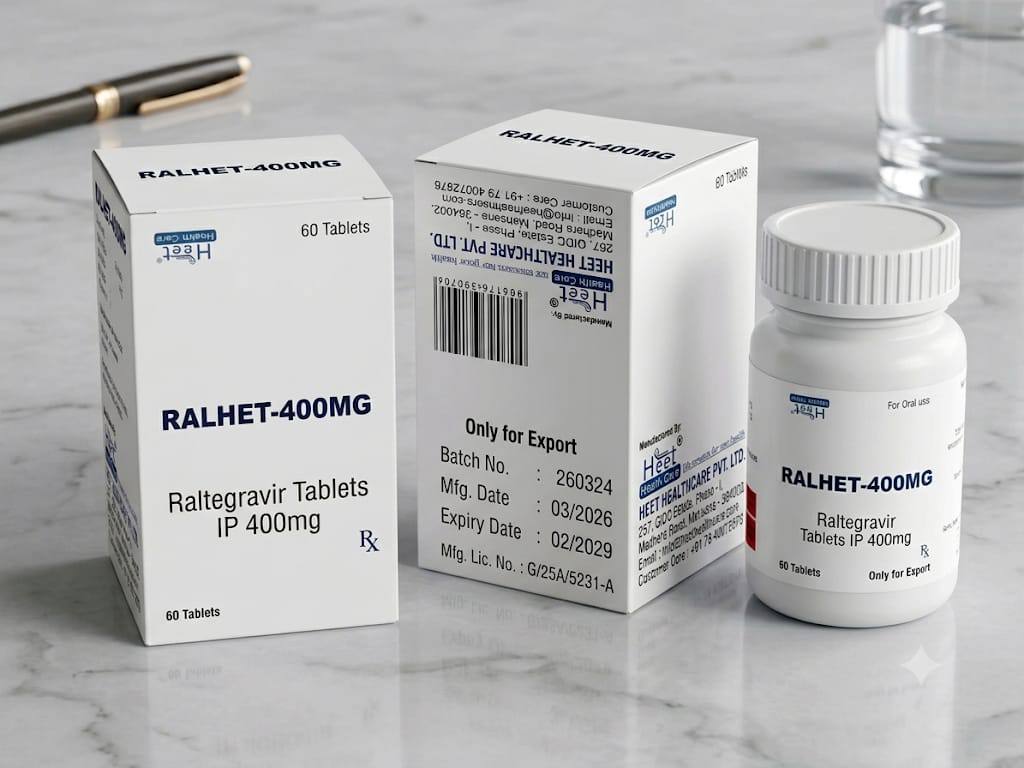 RALHET 400mg(Raltegravir Tablets IP 400mg) РАЛХЕТ 400 мг (Ралтегравир, таблетки 400 мг)