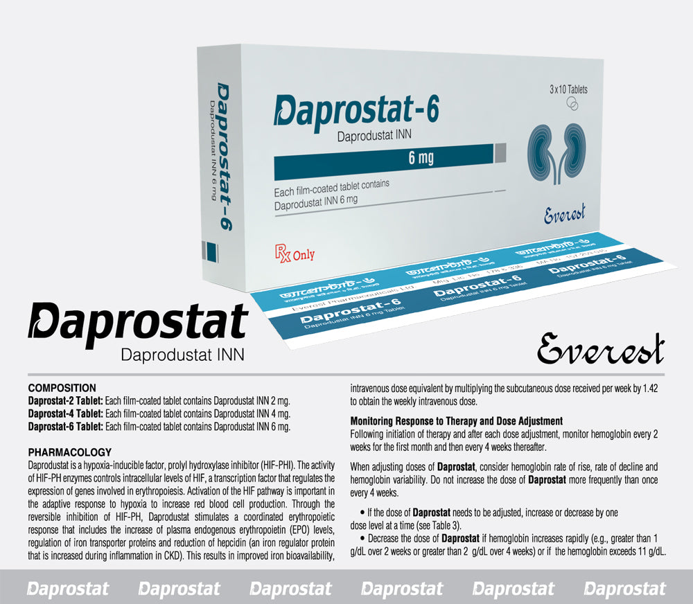 Daprostat (Daprodustat INN 6 mg)