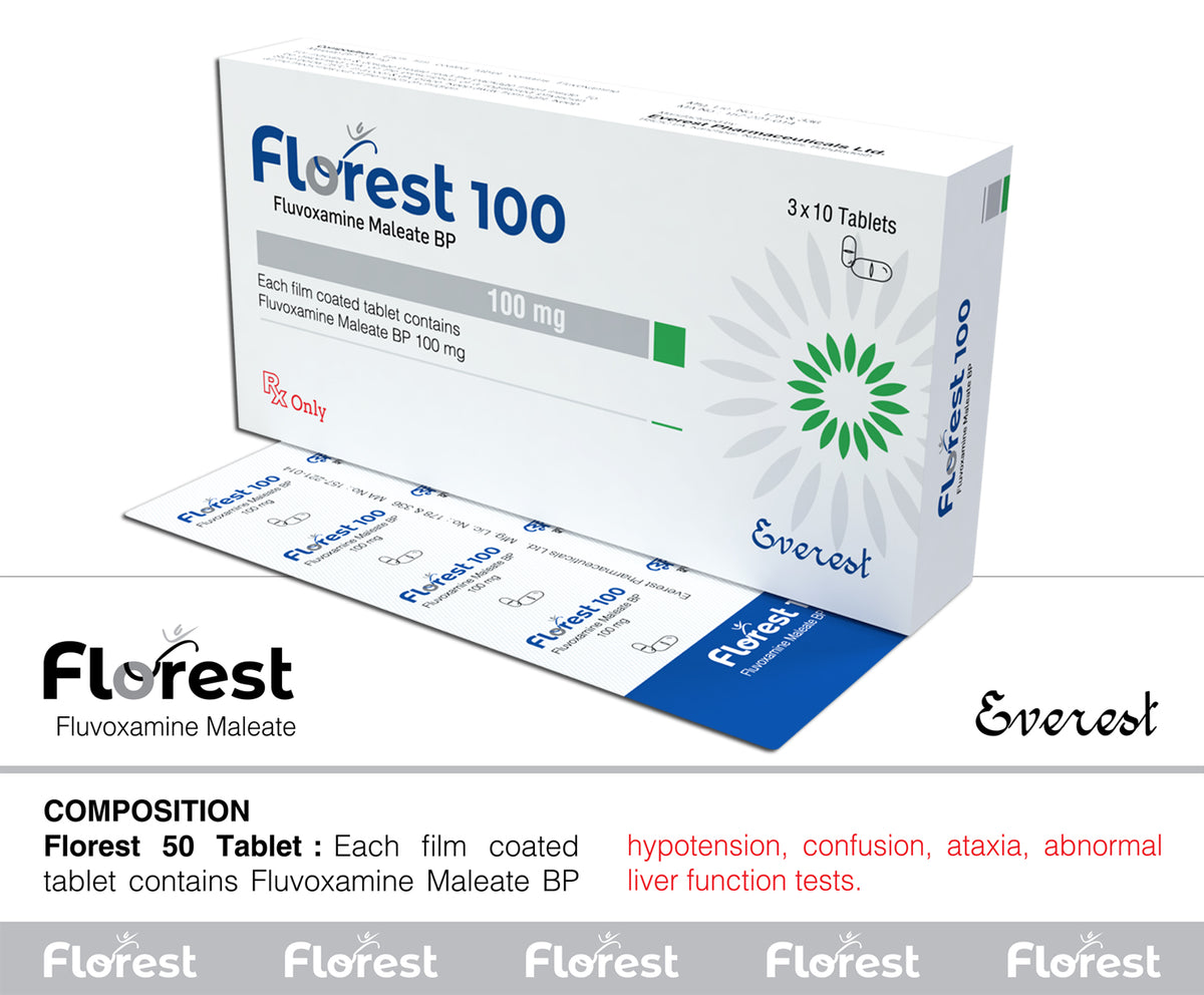 Florest 100(Fluvoxamine Maleate 100 mg)