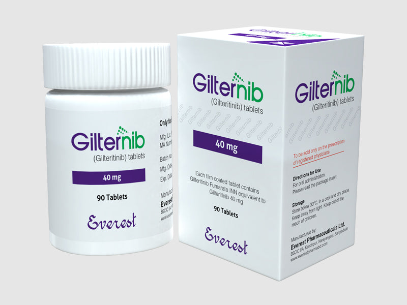 Gilternib 40mg tablet (gilteritinib)