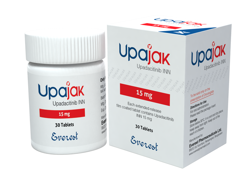 Upajak 15mg tablet(Upadacitinib INN 15 mg)