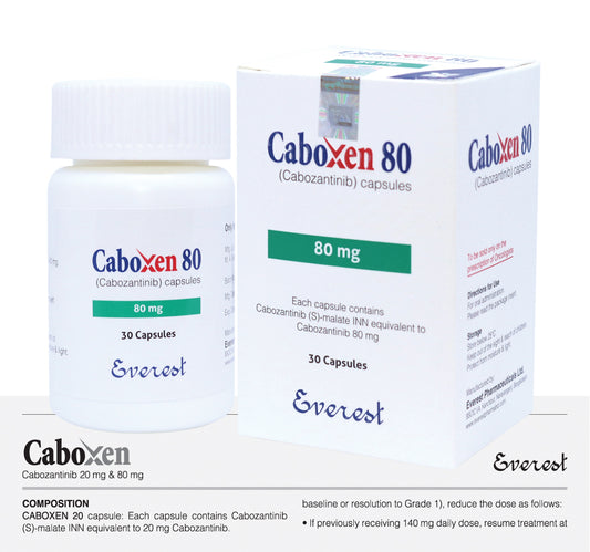 Caboxen 80 (Cabozantinib INN 80 mg)