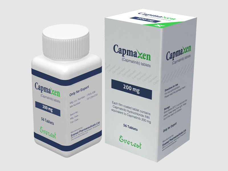 Capmaxen 200mg tablet (capmatinib)