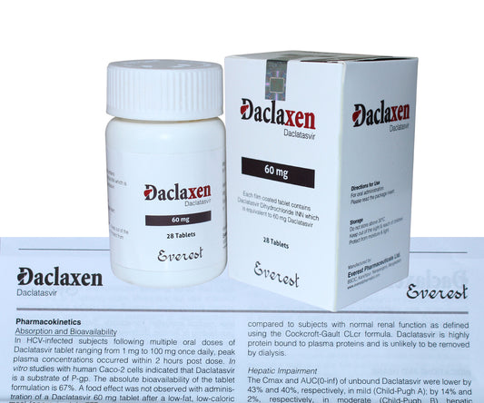 Daclaxen (Daclatasvir INN 60mg)