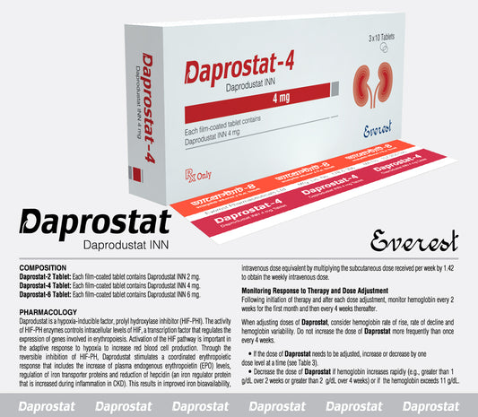 Daprostat (Daprodustat INN 4 mg)