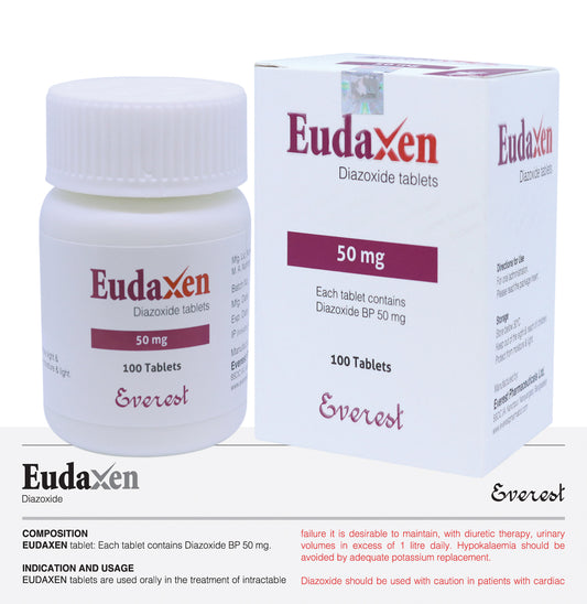 Eudaxen (Diazoxide BP 50mg)