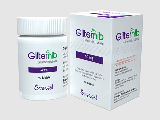 Gilternib 40mg tablet (gilteritinib)