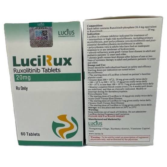LuciRux(Ruxolitinib)            ЛюциРукс (Руксолитиниб)