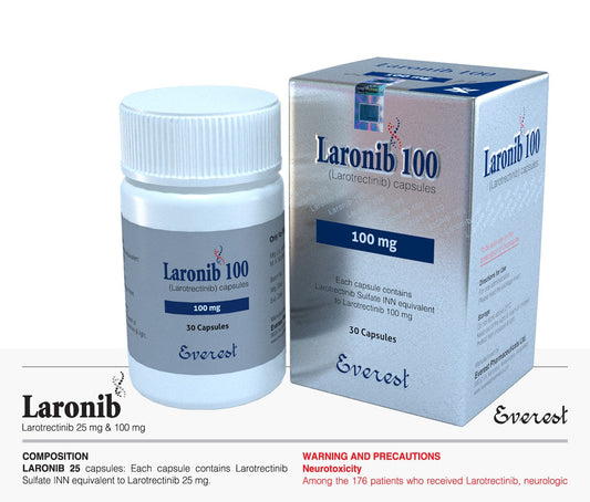Laronib 100(Larotrectinib INN 100 mg)