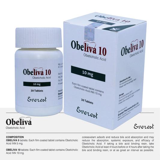 Obeliva 10(Obeticholic Acid INN 10 mg)