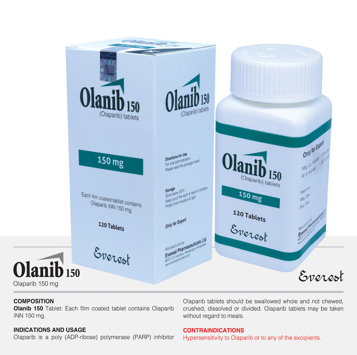 Onlanib 150(Olaparib INN 150 mg)