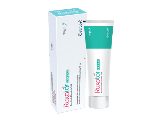 Ruxotor 30 mg Cream (Ruxolitinib Phosphate)