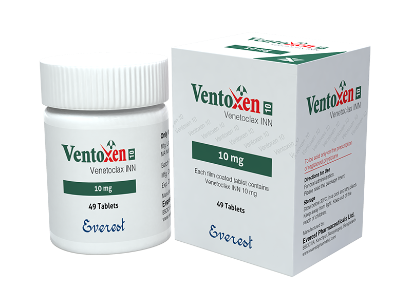 Ventoxen 10mg tablet (venetoclax)