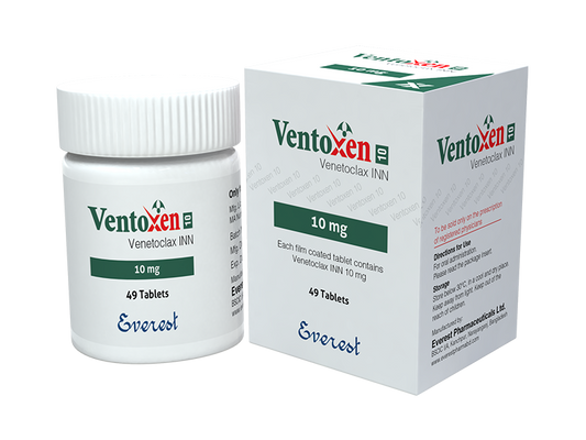 Ventoxen 10mg tablet (venetoclax)