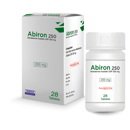 Abiron 250 (Abiraterone Acetate Usp)