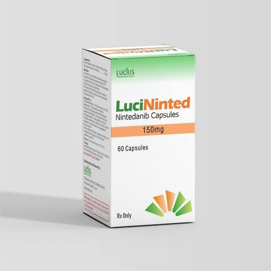 LuciNinted 150 mg(Nintedanib)                ЛюциНинтед 150 мг (Нинтеданиб)