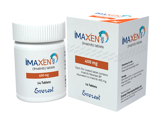 Imaxen 400mg tablet(imatinib-mesylate)