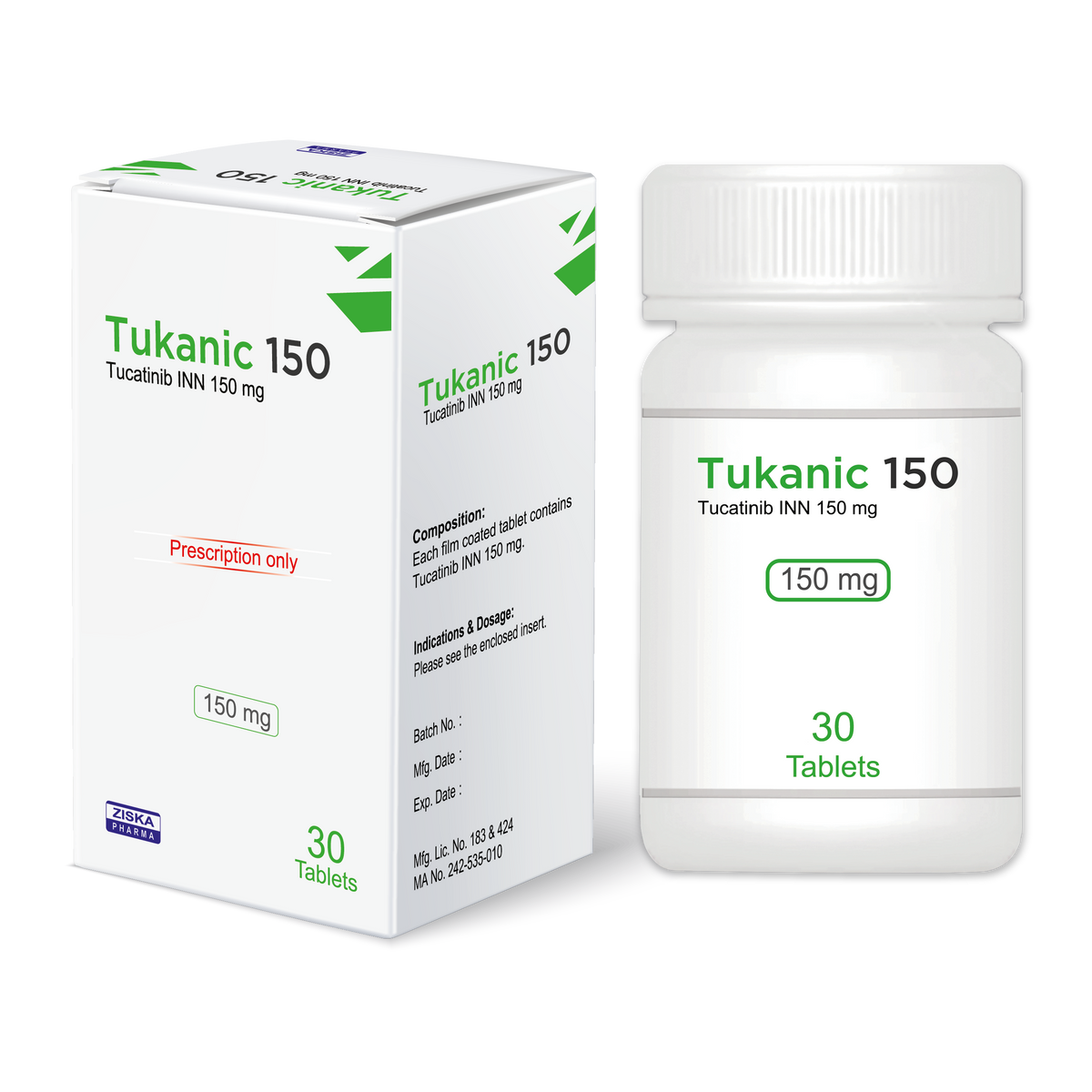TUKANIC 150 (TUCATINIB INN)